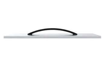 Coperchio metallico con manico per barbecue elettrico ELQ, mostrato da diverse angolazioni.