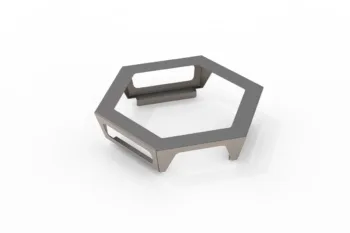 Accessori per bracieri in metallo Flamula: piastra, piastra spessa, griglia classica e griglia piccola per la preparazione dei cibi all'aperto