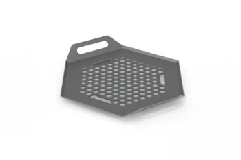 Accessori per bracieri in metallo Flamula: piastra, piastra spessa, griglia classica e piccola griglia per la preparazione dei cibi all’aperto