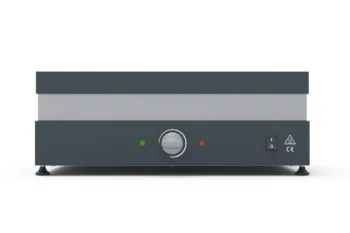 Barbecue elettrico Flamula ELQ2500 con coperchio, piastra in inox e scocca in colore antracite RAL 7016 FS.