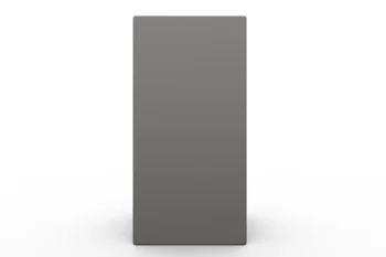 Fioriera metallica moderna in RAL9007 - dimensioni 30x30x60 cm.