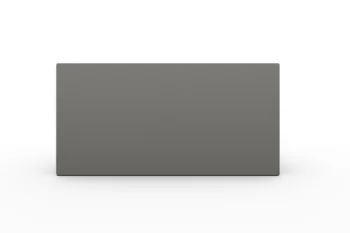 Fioriera metallica moderna in colore marrone - dimensioni 60x80x30 cm.