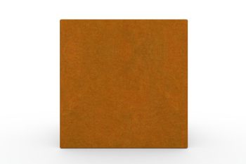 Moderna fioriera in metallo per fiori - acciaio Corten - dimensioni 60x60x60 cm
