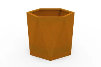 Corten fioriera HX 50x50 cm