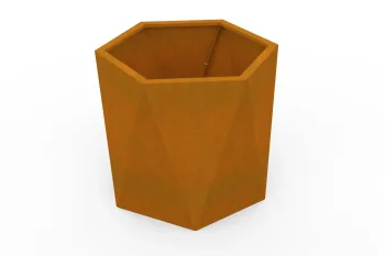 Corten fioriera HX 60×60 cm
