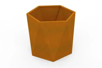 Corten fioriera HX 80×80 cm