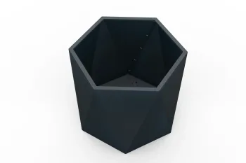 Fioriera HX 80×80 cm RAL7016 FS
