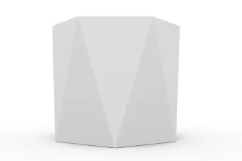 Fioriera HX 80×80 cm RAL9016 FS