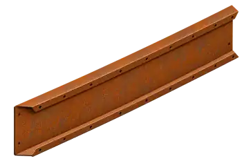 Bordura da giardino in acciaio Corten, lunghezza 80 cm, con patina marrone-arancio