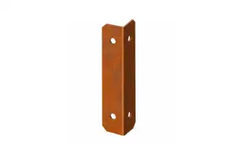 Corten kotnik 90° za modularni robnik višine 15 cm